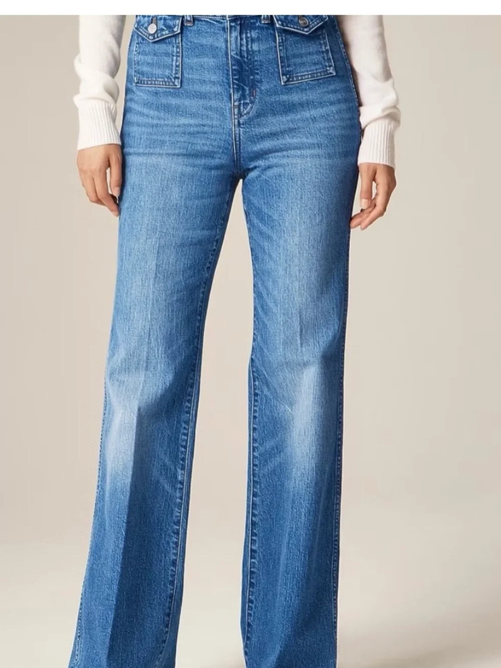 J.CREW VINTAGE FLARE RETRO JEANS SZ 30 NWT